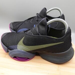 Nike Shoes Womens 9 SuperRep 2 Training Black Volt Pink Casual CU5925- 010 Flaw